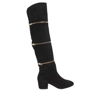 Botkier Grace Suede Leather over the knee …